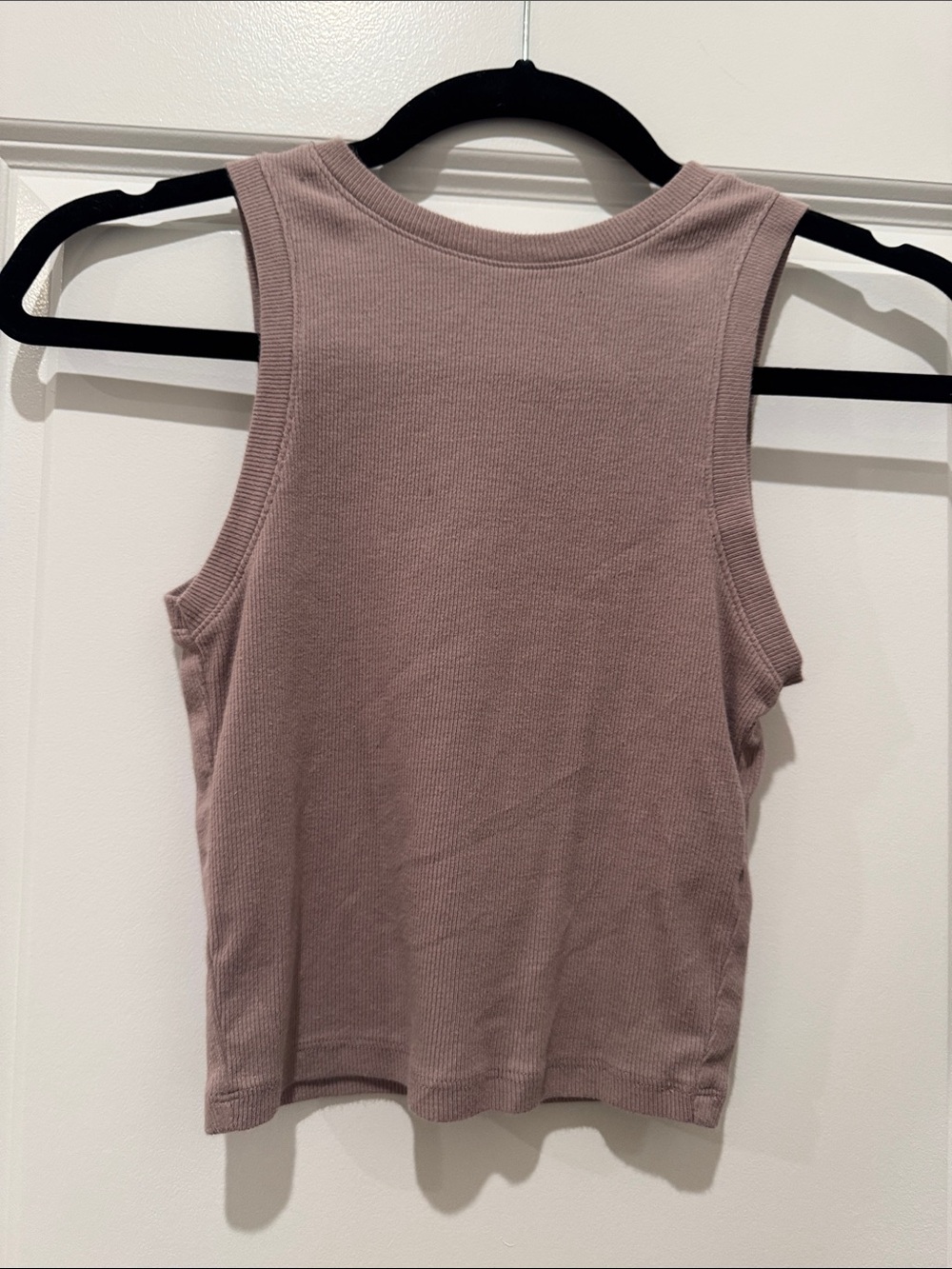 Hollister Mauve Ribbed Tank Top
